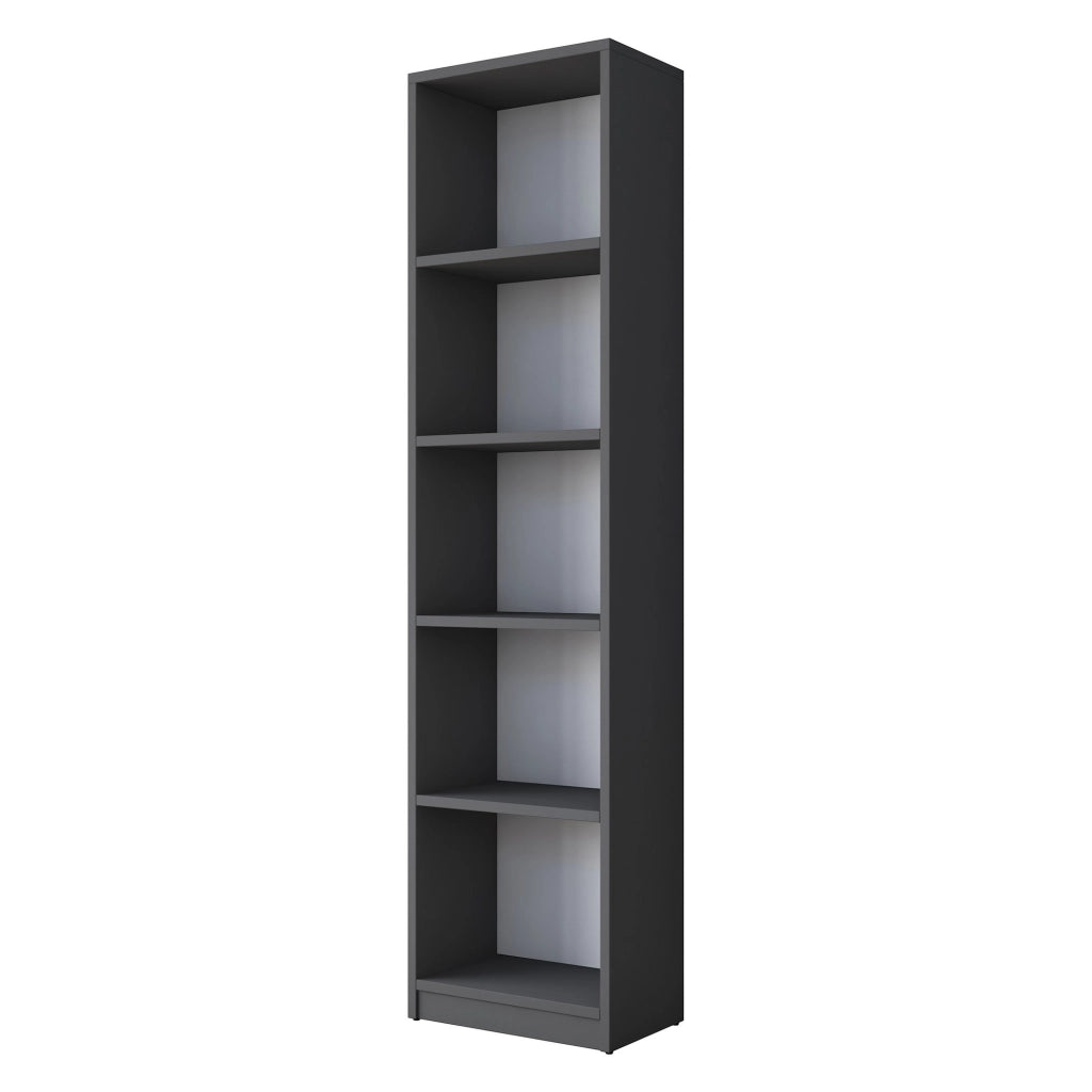 Venetico, Scrivania 9 Ripiani, 120x50x162h cm Marrone Rovere Nodi