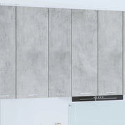 Armadio pensile con porta Grigio cemento 30 x 31 x 100 cm 884333