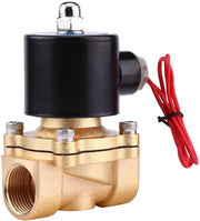Valvola a magnete 3/4 pollici BSPP chiusura normale - lamiera in acciaio - per olio, acqua, aria, gas - alimentazione 220V - valvola di qualità per varie applicazioni