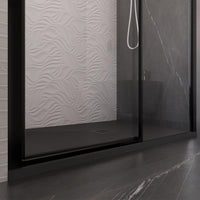 Box Doccia Angolare 80x160 cm 2 Ante Scorrevoli in Cristallo Trasparente 6mm H195 Bonussi Eliane