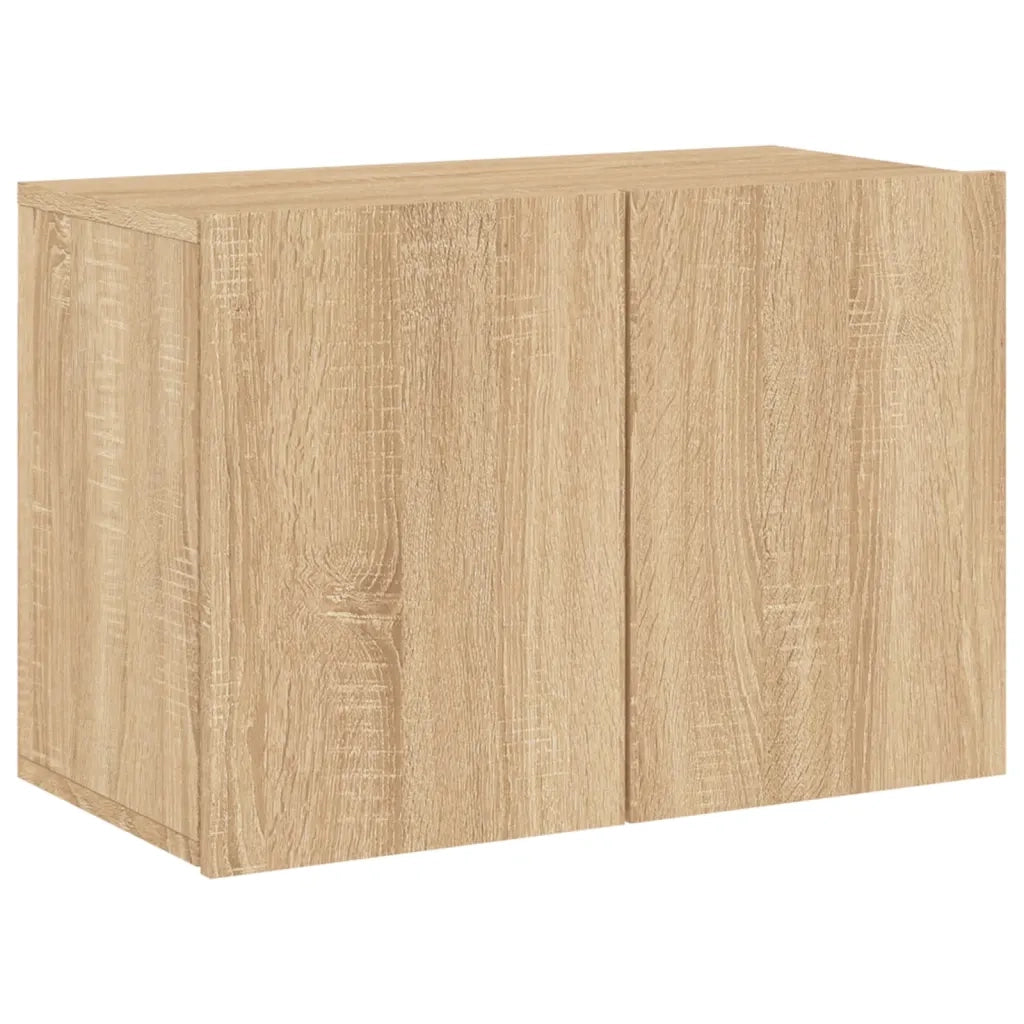 Mobili TV a Muro 5pz Rovere Sonoma in Legno Multistrato 3216466