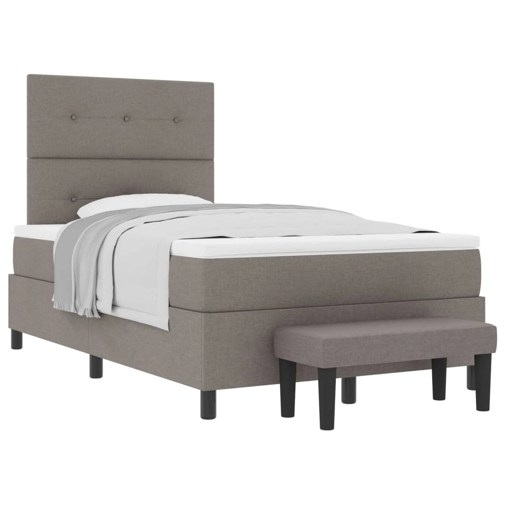 Letto a molle con materasso Talpa 120 x 200 cm Tessuto