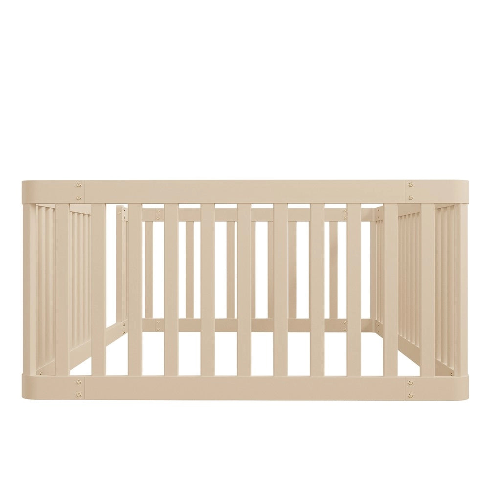 Giroletto in Legno 90x200 con Sponde ¨C Xylo ¨C Crema