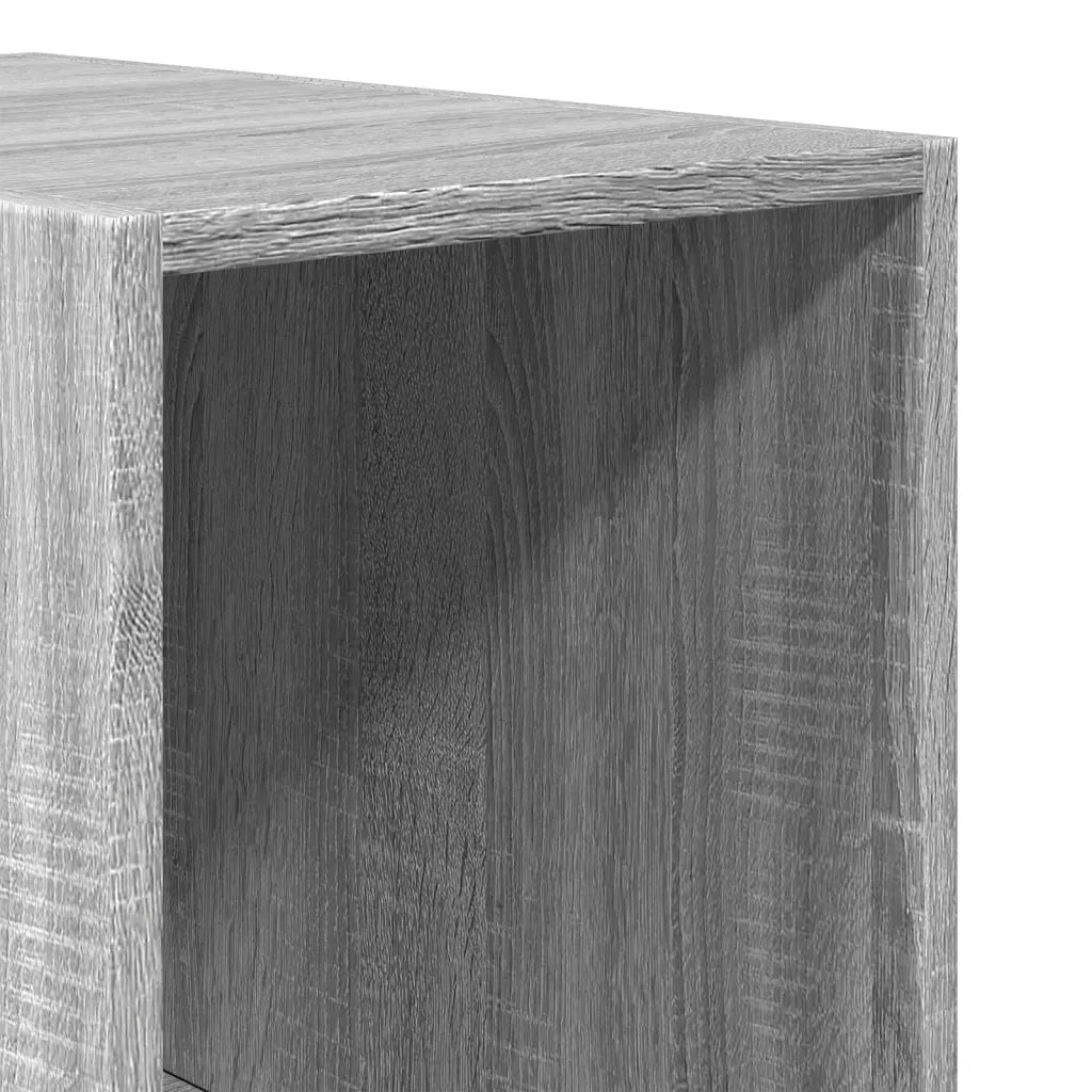 vidaXL Armadio Grigio Sonoma 30x50x200 cm in Legno tecnico