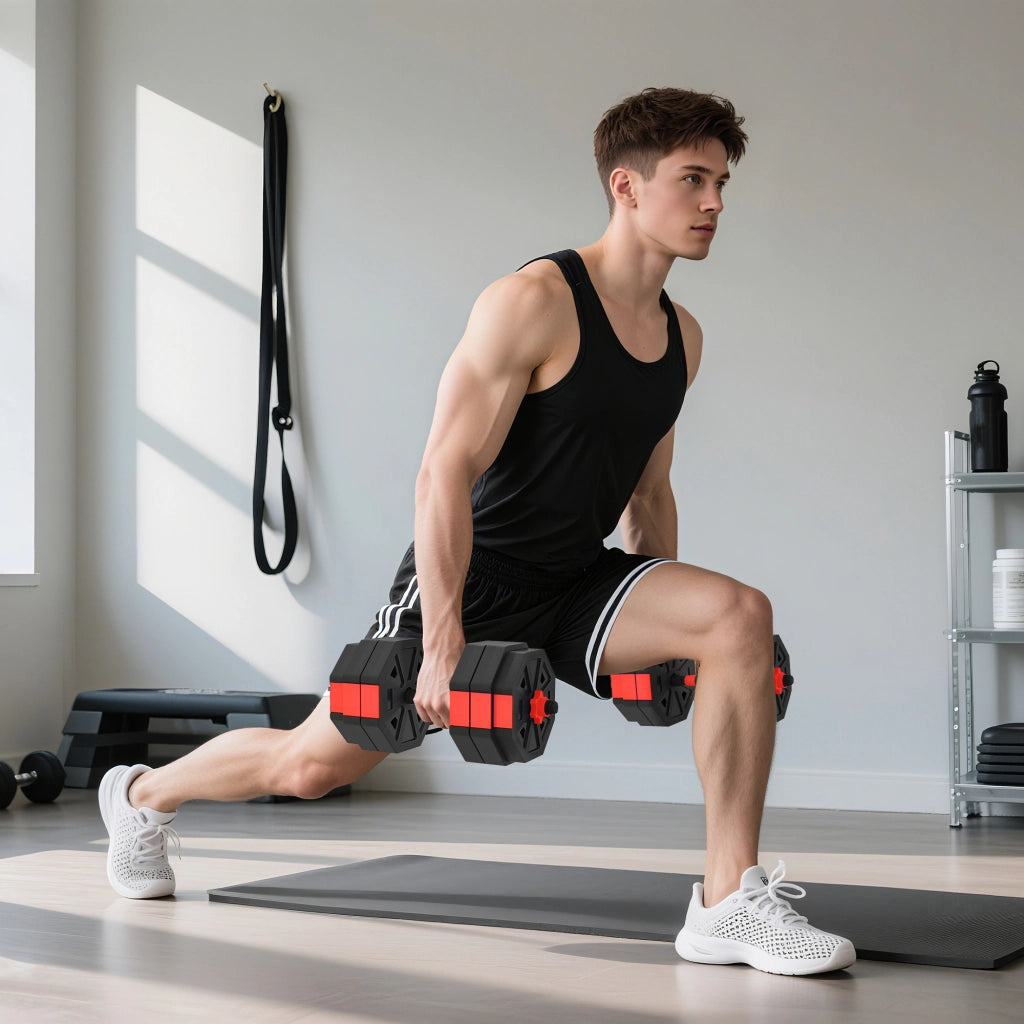Set Hantel 6 in 1 ¨C zephmum ¨C Regolabile 25 kg