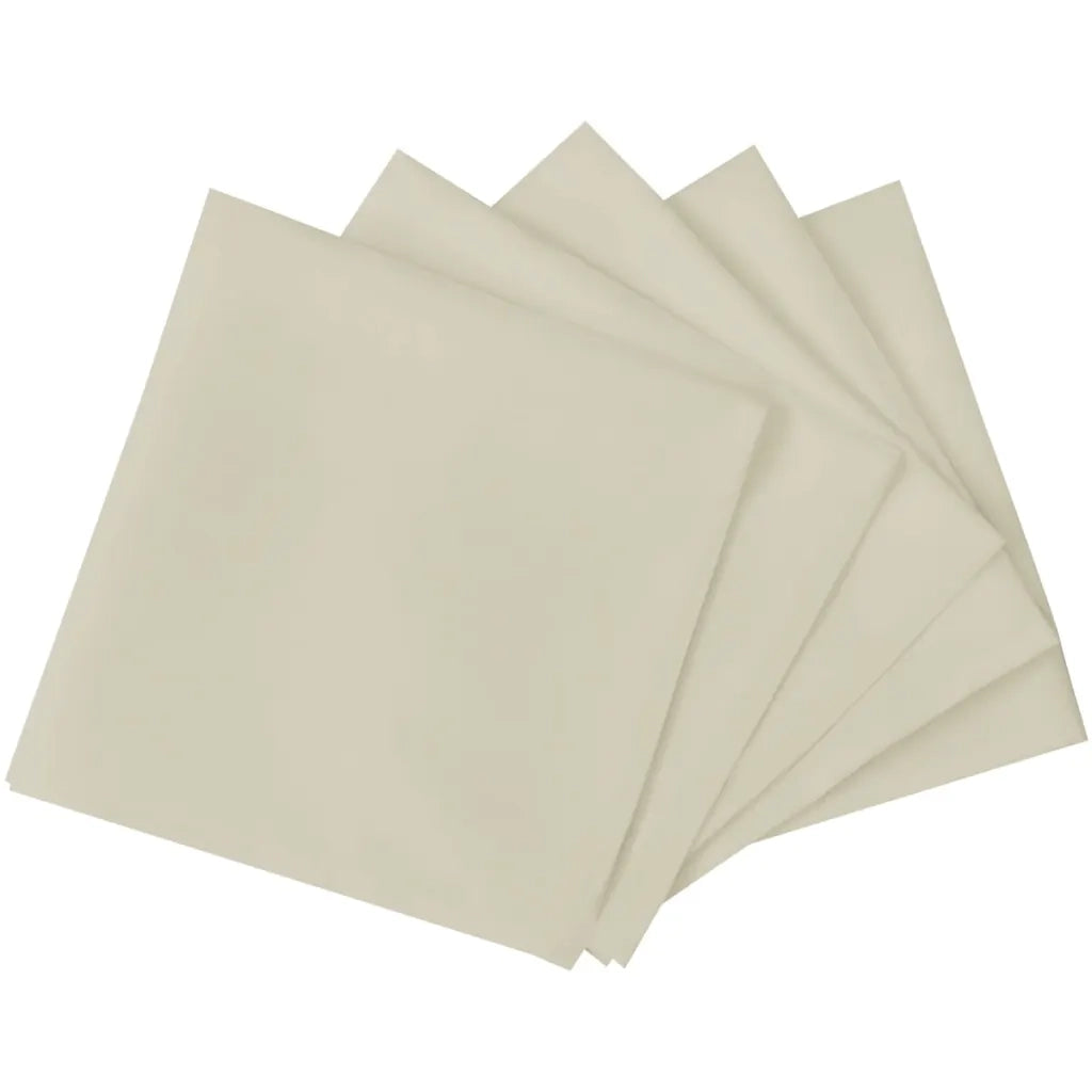 Tovaglioli per Banchetti 50 pz Crema 50x50 cm 131440