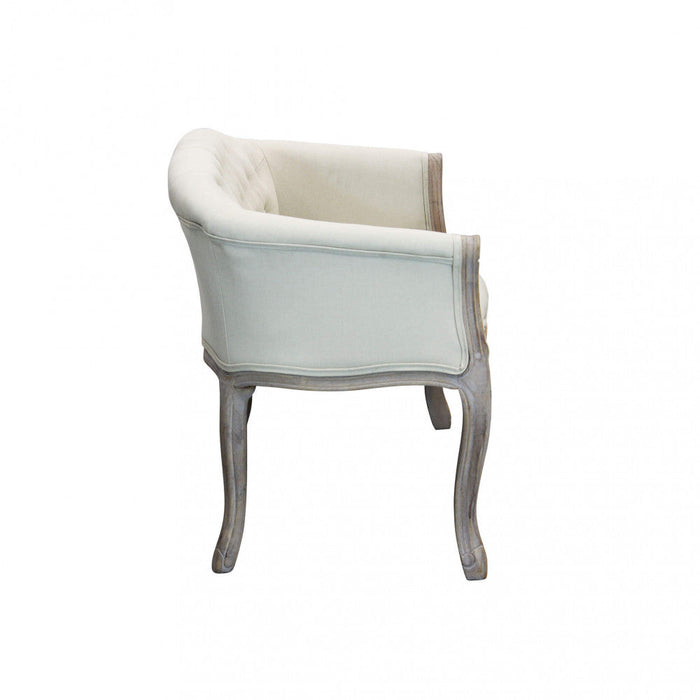 Divano Coleman 107x61x70 h cm in Tessuto Beige