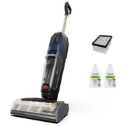 Bissell crosswave hydroscrub select 4284N, aspirapolvere lavapavimenti senza fili, 200W, 25,9V, autonomia 45 min, nero verde