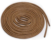 Viti ronde in seta per stivali e scarpe da lavoro - Marrone 120 cm