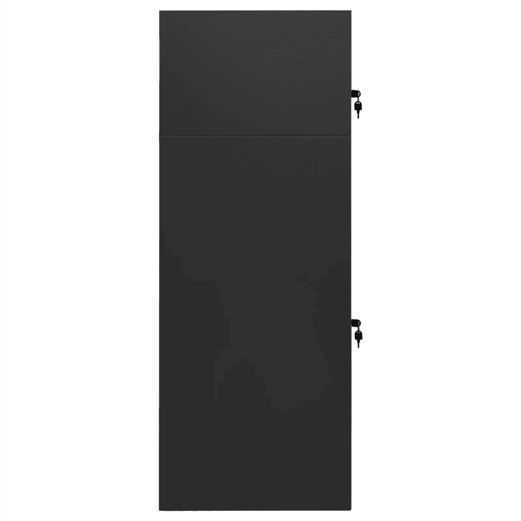 Armadietto per Sella Antracite 53x53x140 cm in Acciaio CFW7324288