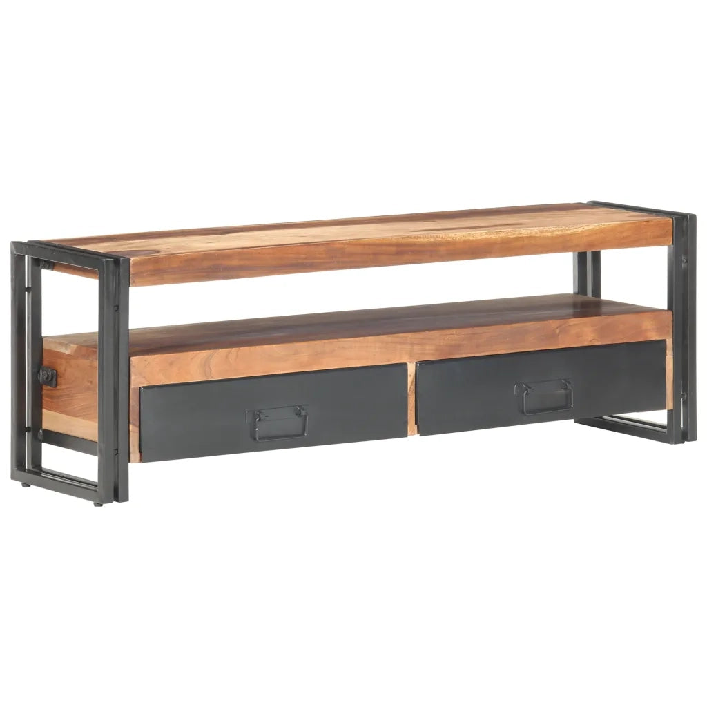 Mobile Porta TV 120x30x40 cm in Legno Massello 321554