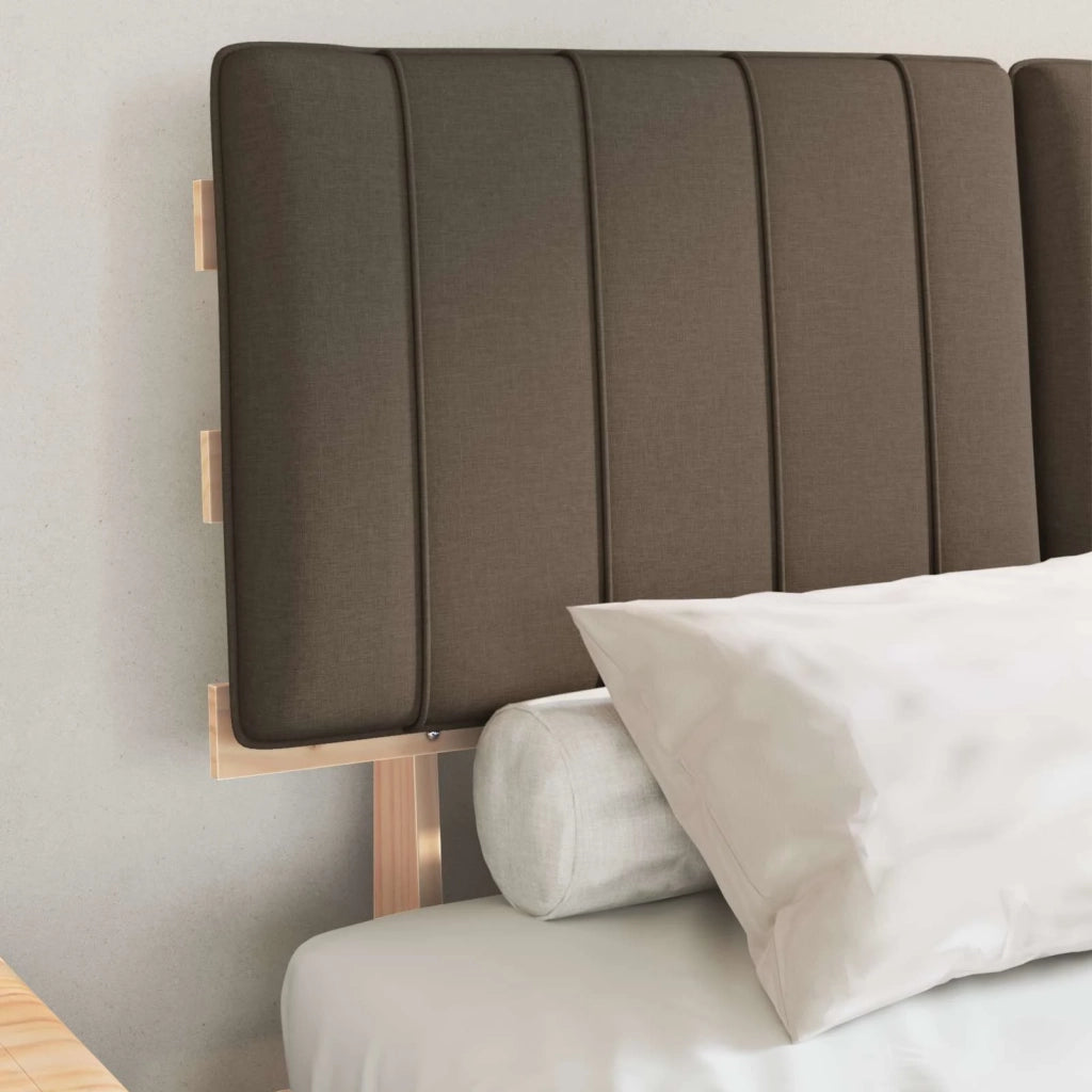 Letto con Testiera Rivestita Talpa 120 x 190 cm Pino massello 877507