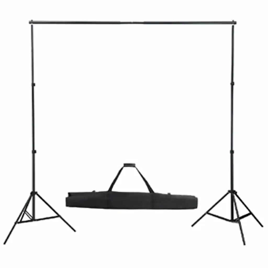 Set Studio Fotografico Fondale Nero 600x300 cm e Luci CFW3292243