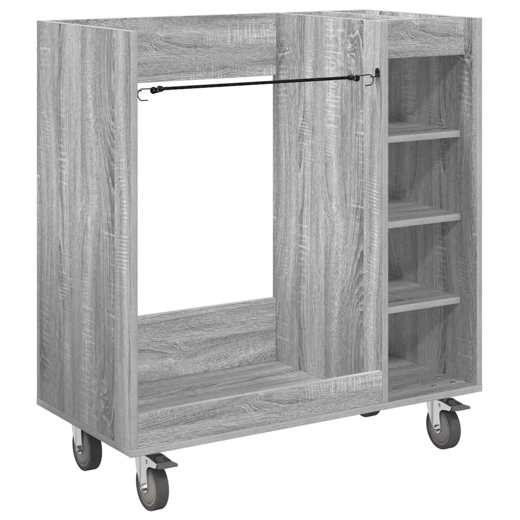 Armadio per Golf con ruota Grigio Sonoma 90 x 45 x 98 cm CFW2444499