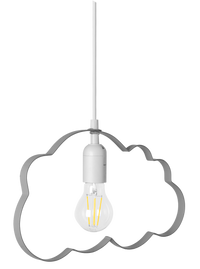 Lampada Pensile Nuvoletta Pensile Grigio
