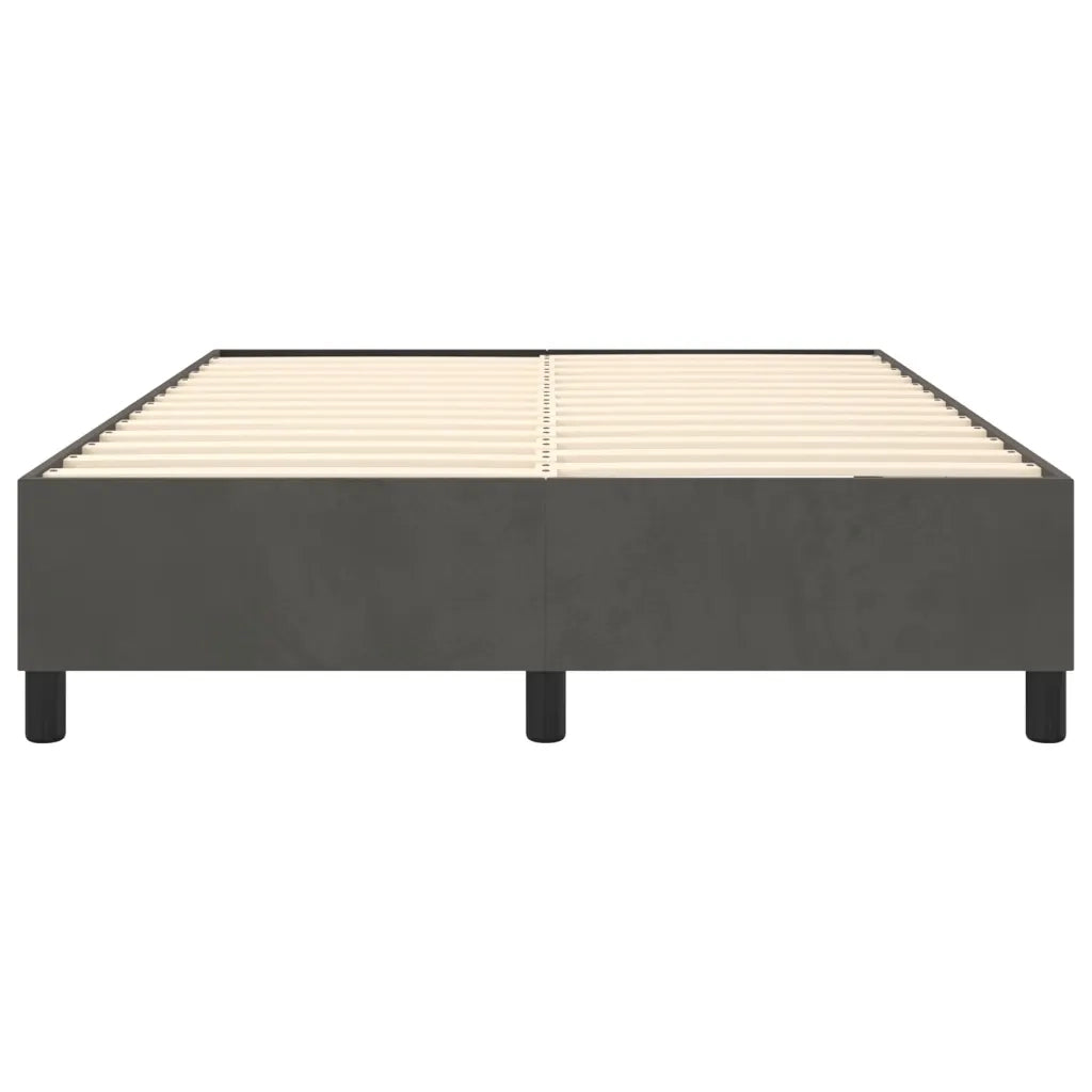Giroletto a Molle Grigio Scuro 140x200 cm in Velluto cod mxl 65773
