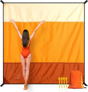 Tenda da Soggiorno per Spiaggia 300x280 Cm - Ombrellone da Pic-Nic Impermeabile - Leggero e Portatile con Tasca di Ripiegamento