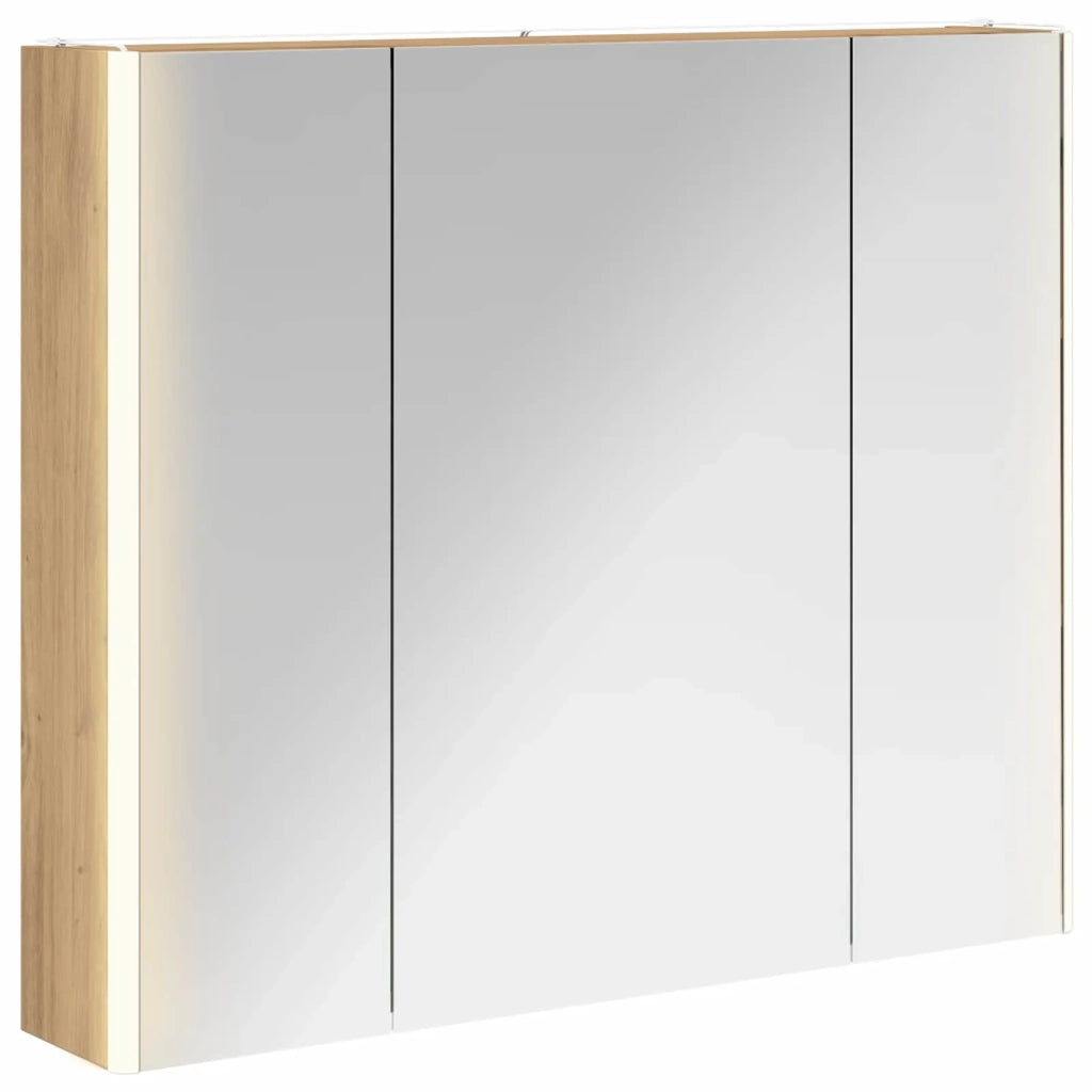 Mobiletto per specchio da bagno Rovere Artigianale