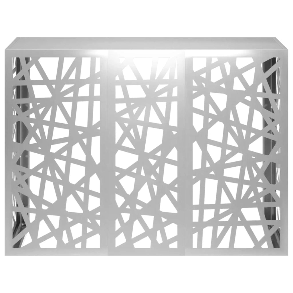 Copertura per condizionatore d'aria Argento 110 x 50 x 80 cm 8014169