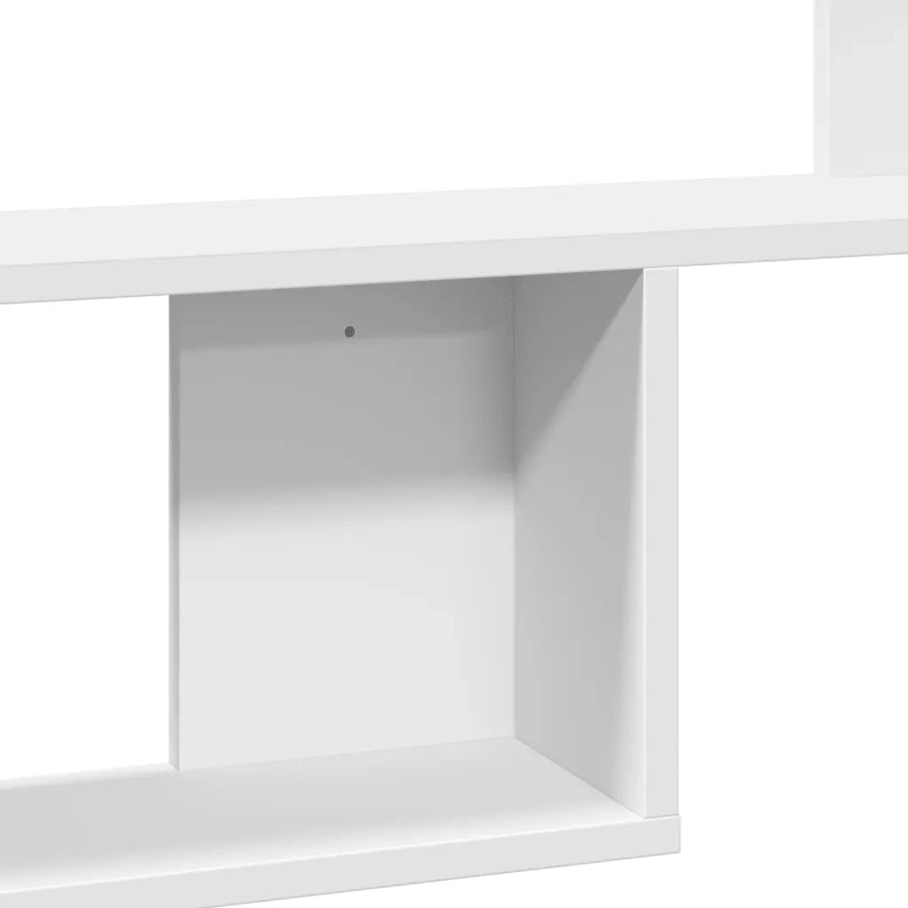 Scaffale a Parete Bianco 100x15x70 cm in Legno Multistrato 853191