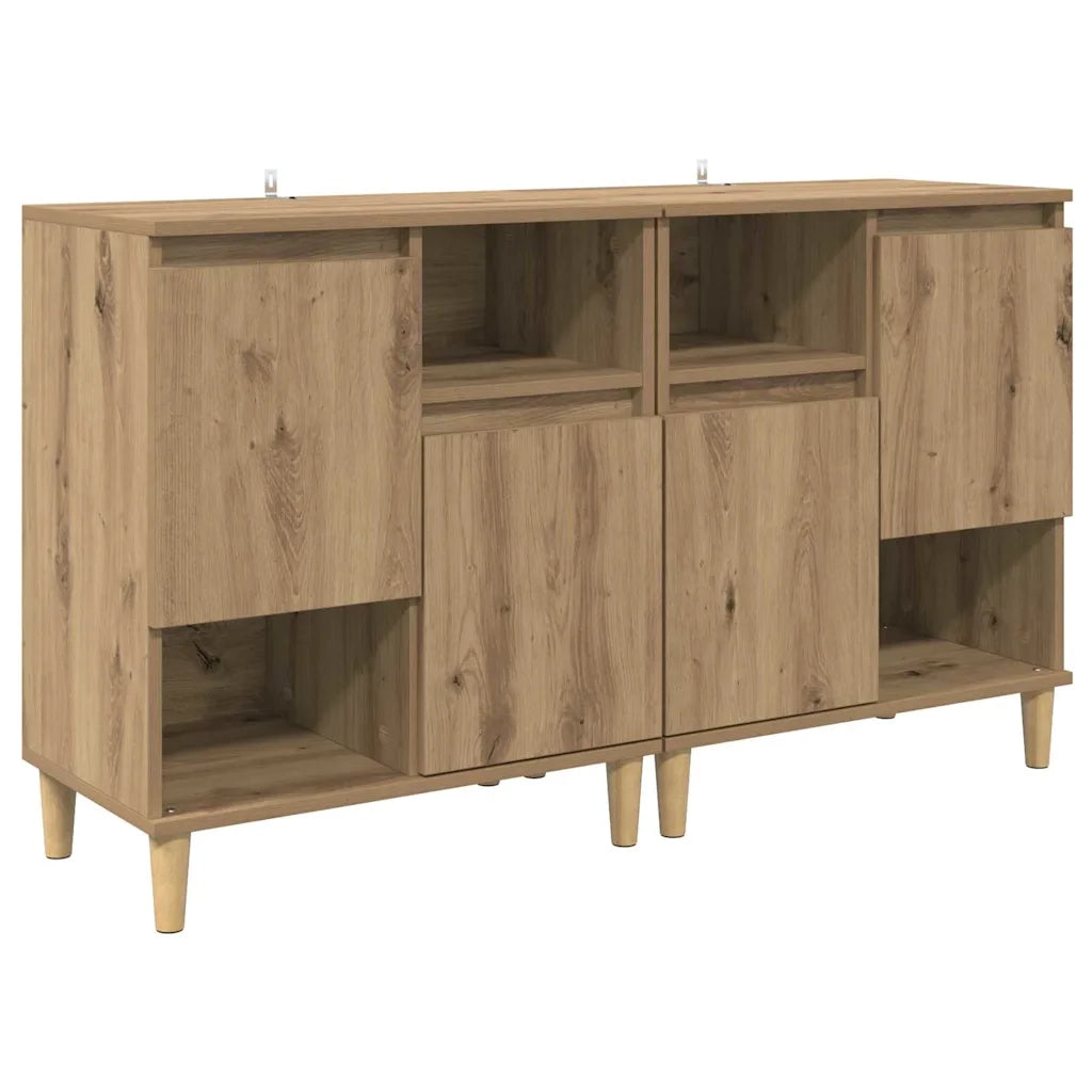 Sideboards 2 pcs Rovere artigianale 60 x 35 x 70 cm 3415572