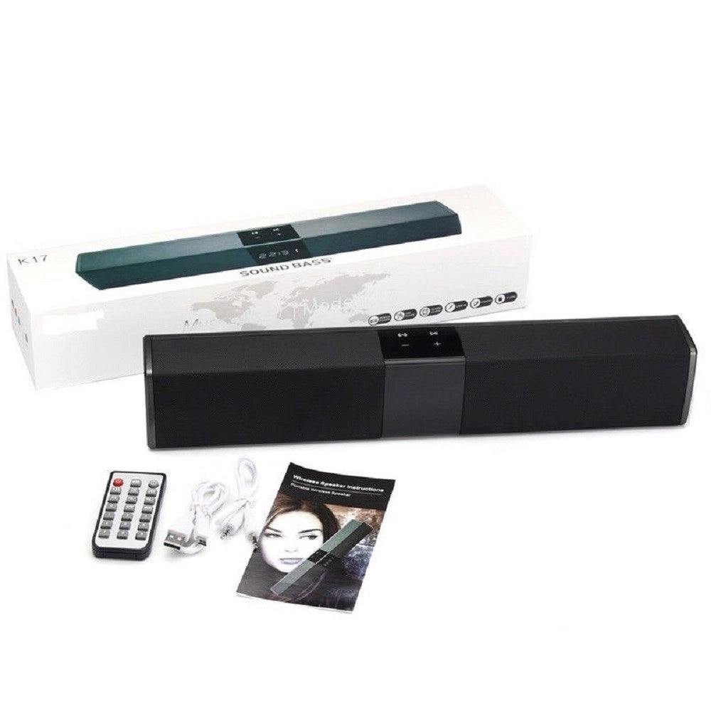 Trade Shop - Speaker Bluetooth Radio Cassa Portatile Altoparlante Mp3 Sd Aux Usb Smartphone -