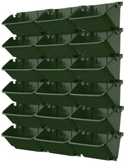 Pannello di giardinaggio verticale autoirrigante, pianta per muro verticale per esterno, sacchi per piante appesi, pianta per muro per esterno/interno/balcone