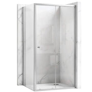 Cabina Doccia Rea Primo Slide 100x90 Chrome