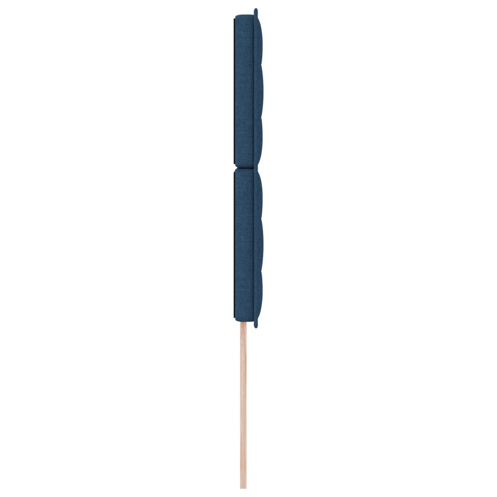 Testiera LED Design a Linee Blu 100 cm Tessuto
