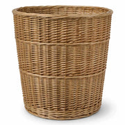 Cesto Grande XL in Vimini Naturale Intrecciato Tondo Multiuso cm 57 x h 58