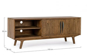 Mobile TV 2 Ante 152x40x55 cm in Legno