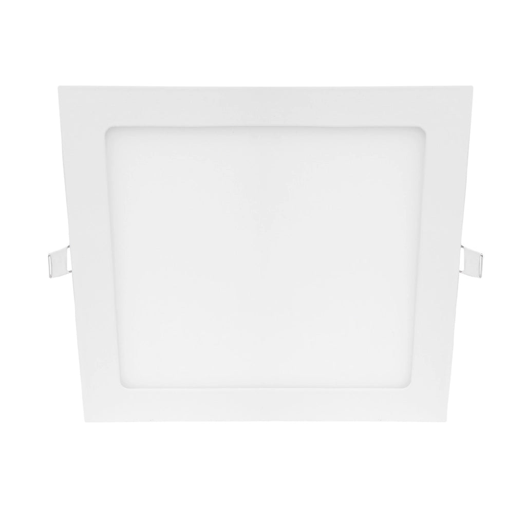 Pannello led slim da incasso quadrato 18w 3000K luce calda