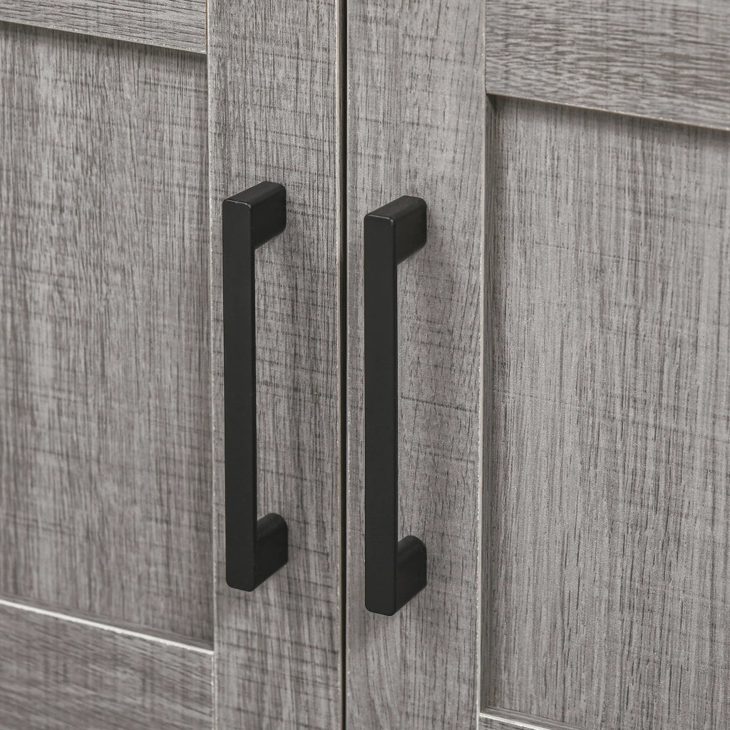 Mobiletto Sottolavabo Bagno ¨C Zephmum ¨C Grigio 60x30x60 cm