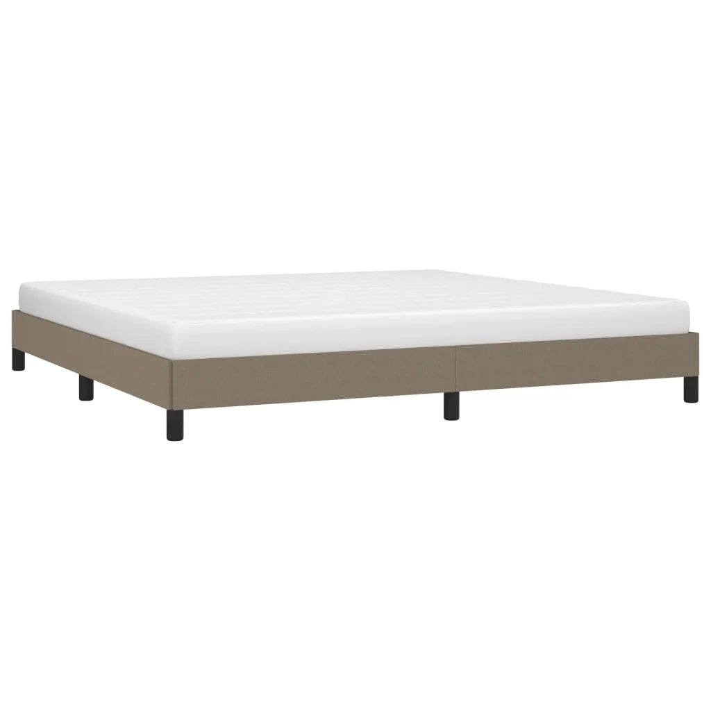 Giroletto senza Materasso Tortora 200x200 cm in Tessuto 346748