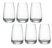 Set 6 Bicchieri da Tavola in Vetro Mixology Classic Club Beverage 51 cl Luigi Bormioli