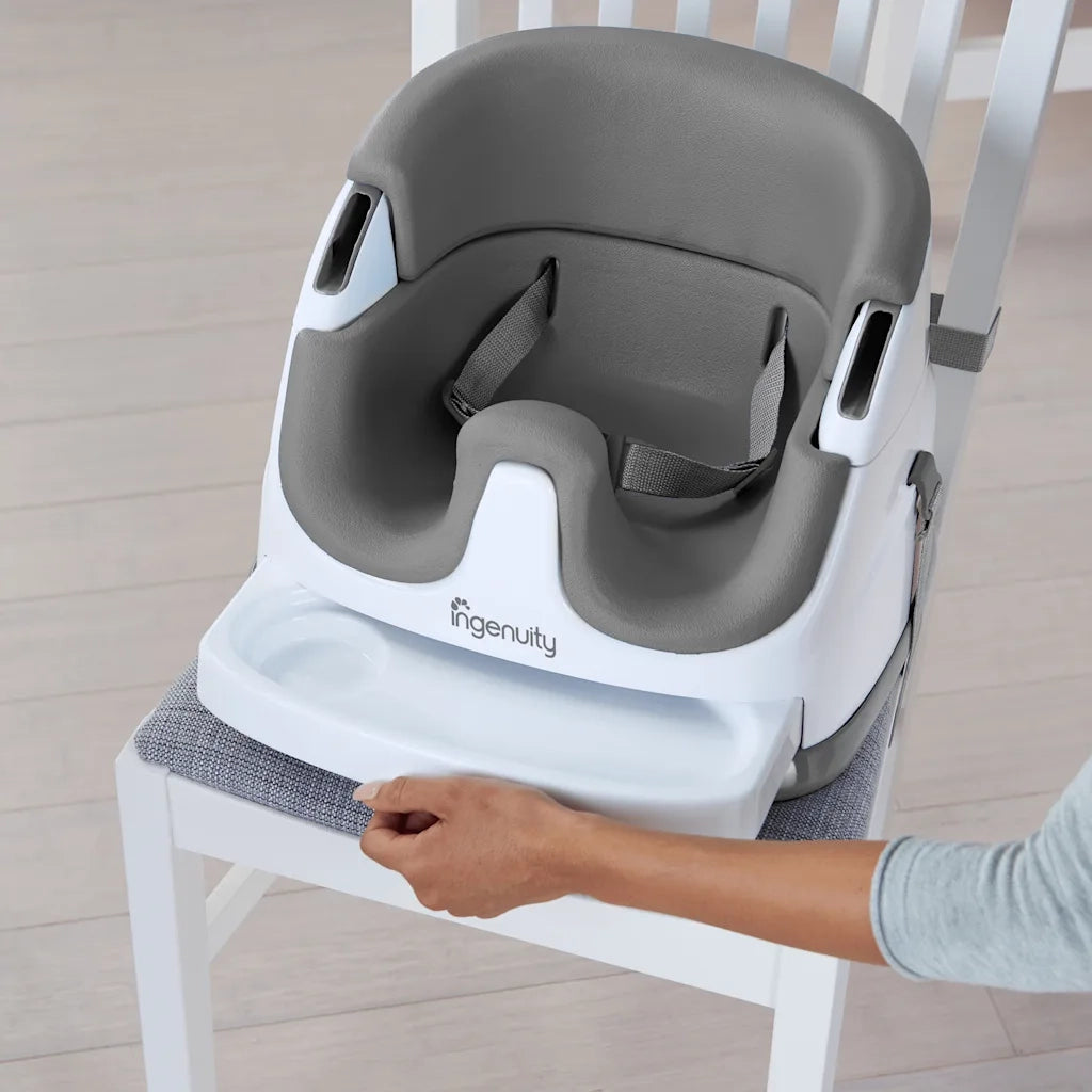 Ingenuity Rialzo Sedia Bambini 2-in-1 Baby Base Ardesia 438923