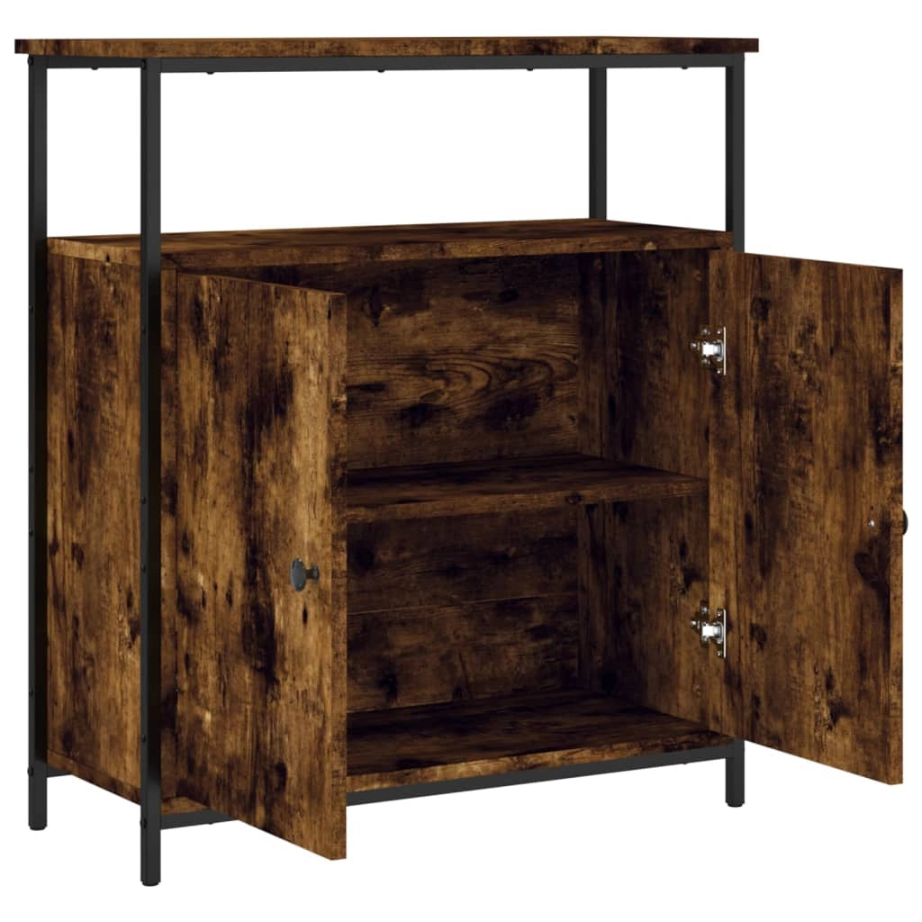 Buffet credenza cassettiera armadio mobile contenitore organizer per cucina soggiorno salotto 70 x 30 x 80 cm legno ingegnerizzato marrone 02_0031082
