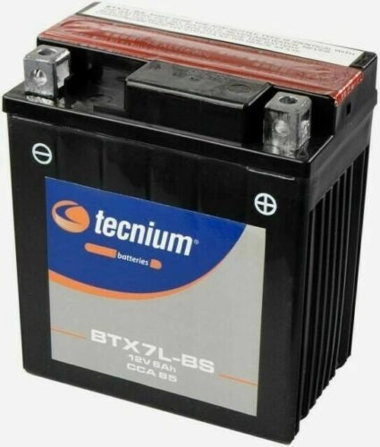 BATTERIA TECNIUM BTX7LBS 12V 6AH COMPATIBILE CON YTX7L-BS