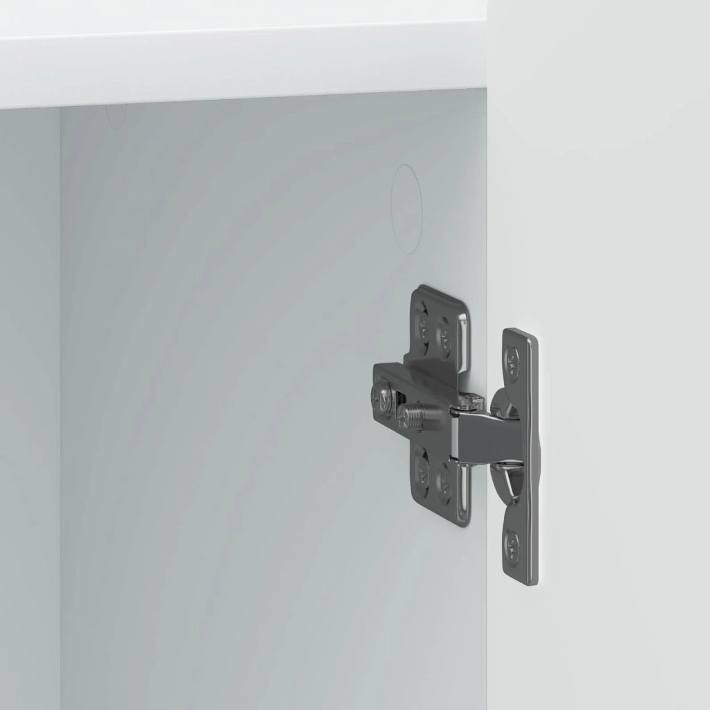 Armadio da Notte Bianco 43 x 34,5 x 52 cm Legno ingegnerizzato 894335
