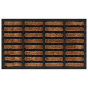Zerbino Rettangolare 45x75 cm in Gomma e Fibra di Coccocod mxl 110776