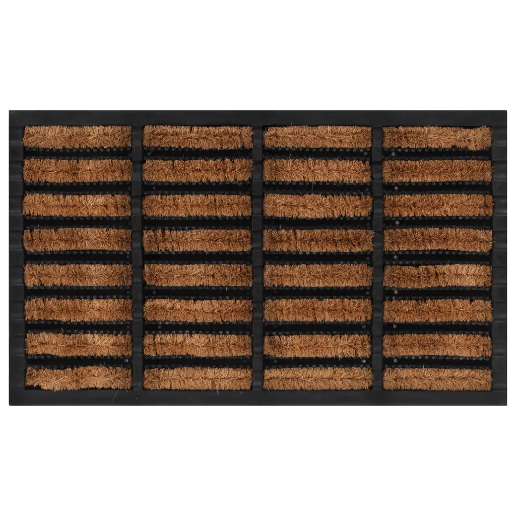 Zerbino Rettangolare 45x75 cm in Gomma e Fibra di Coccocod mxl 110776