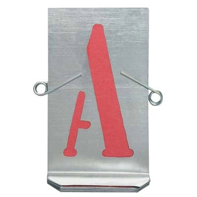 STAMPI TRAFORATI SERIE LETTERE - A/Z MM  60- 1 confezioni