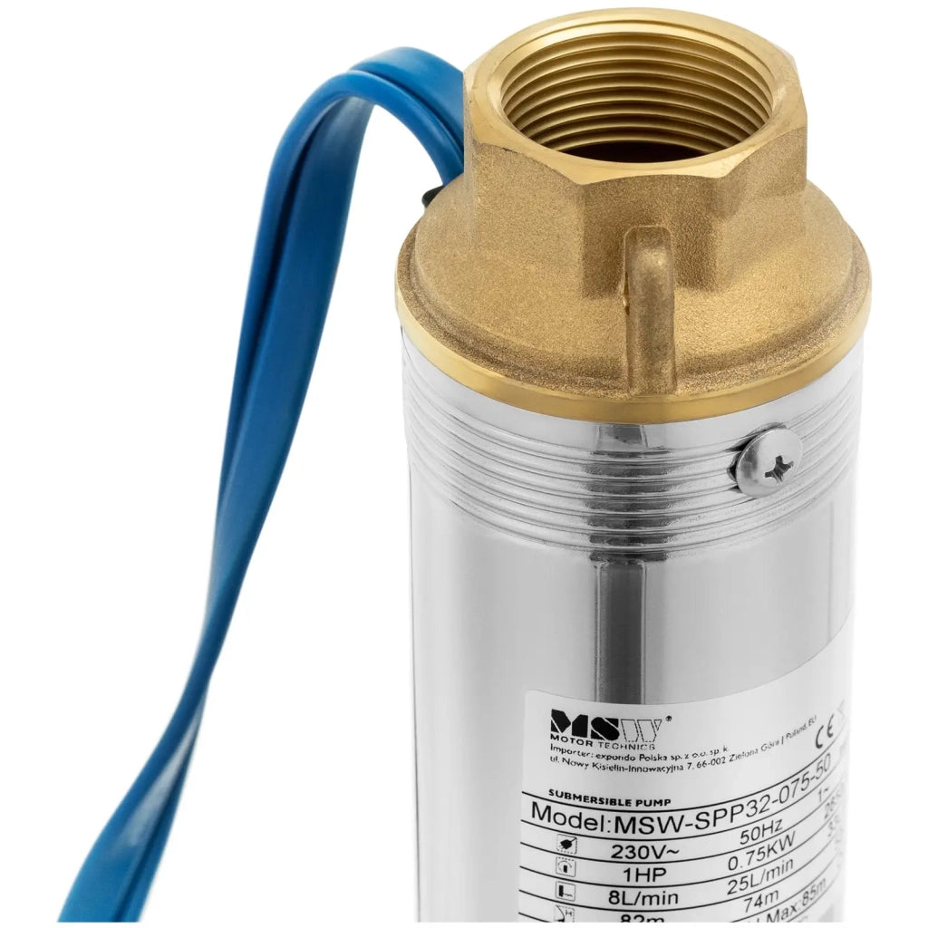 Pompa sommersa 3800 l/h 750 watt acciaio inox 14_0009592