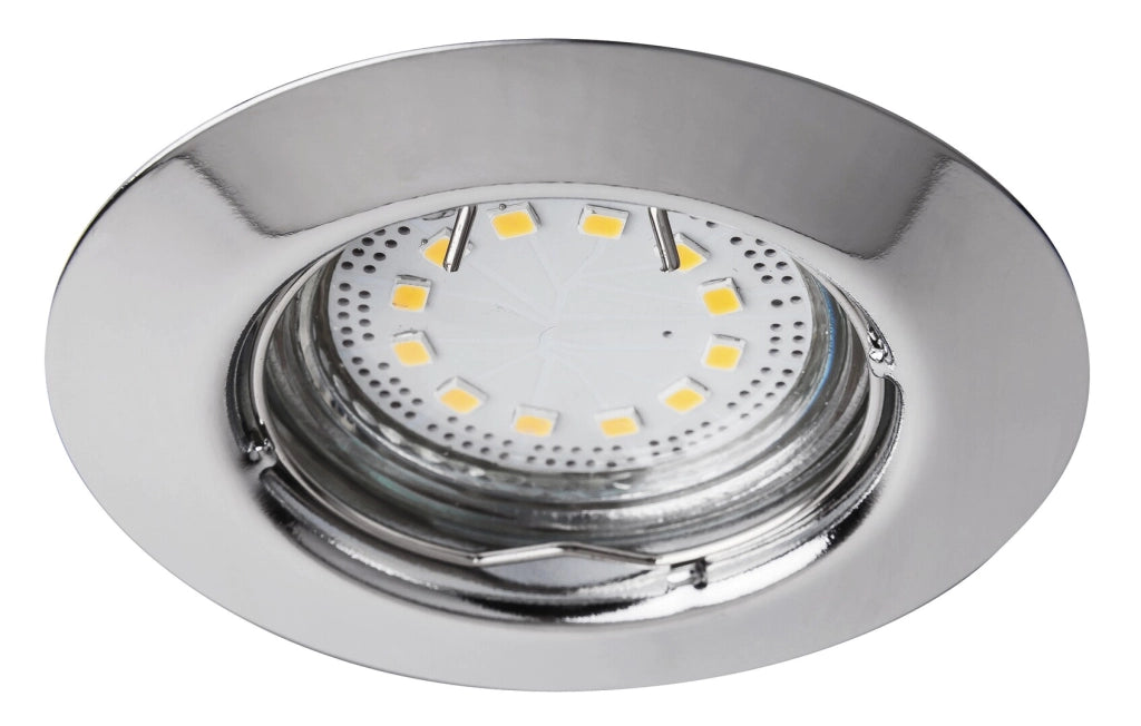 Rabalux Lite 1047 set 3 faretti da incasso GU10 cromati