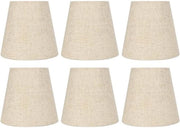 Lampenkappen 6 pezzi in stoffa artigianale per lampada da terra - look moderno e minimalista per illuminazione domestica
