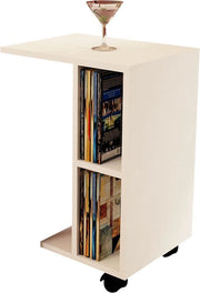 Tavolo accessorio - Stile Bianco - 45x65x35cm - Melamina Sostenibile