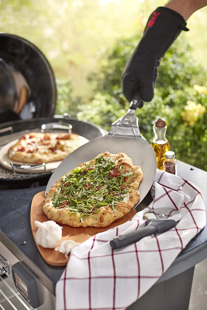 Pala per Pizza Pane Weber in Acciaio Inox Forno Cucina Casa 32 x 56 cm