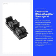 Alternatore elettrico per vano porta - Pezzo di ricambio - Compatibile per VW - Accessorio per auto - Per VW Golf Jetta Passat - 1998-2004