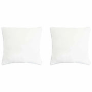 Cuscino 2 pcs Bianco 65 x 65 cm Fibra di bambù 42042035