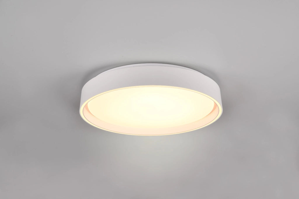 Plafoniera LED 40 cm 24W telecomando dimmerabile bianca